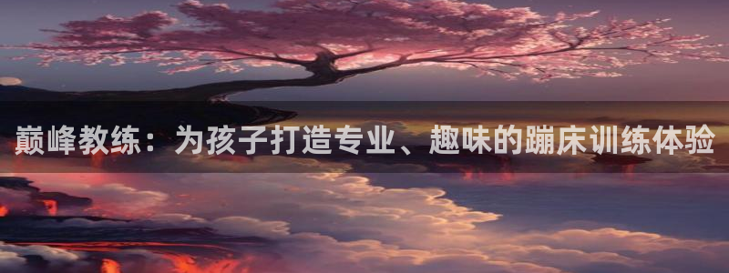 速播体育直播：巅峰教练：为孩子打造专业、趣味的蹦床训练体验